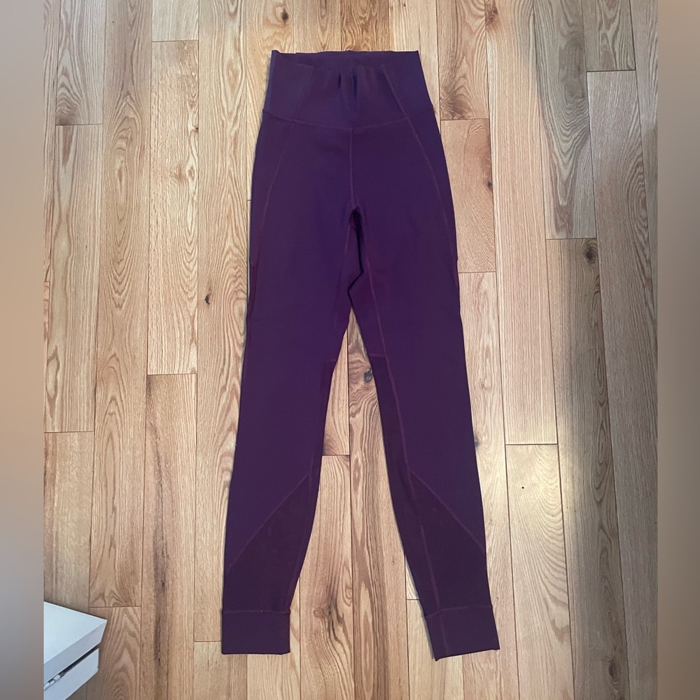 Lululemon Pruple Leggings Size 4. Barely worn